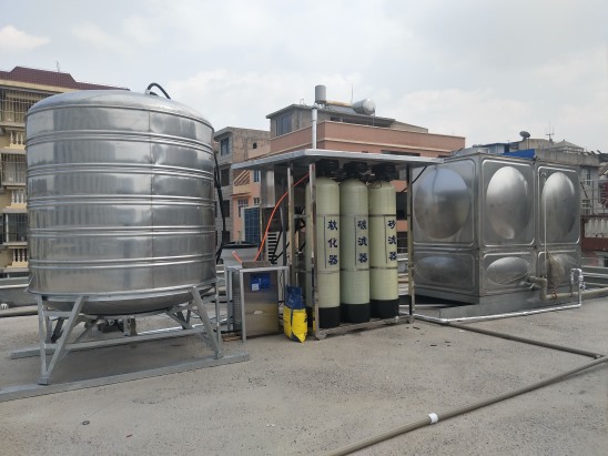 玉溪市紀(jì)委食堂用水凈化供水項目